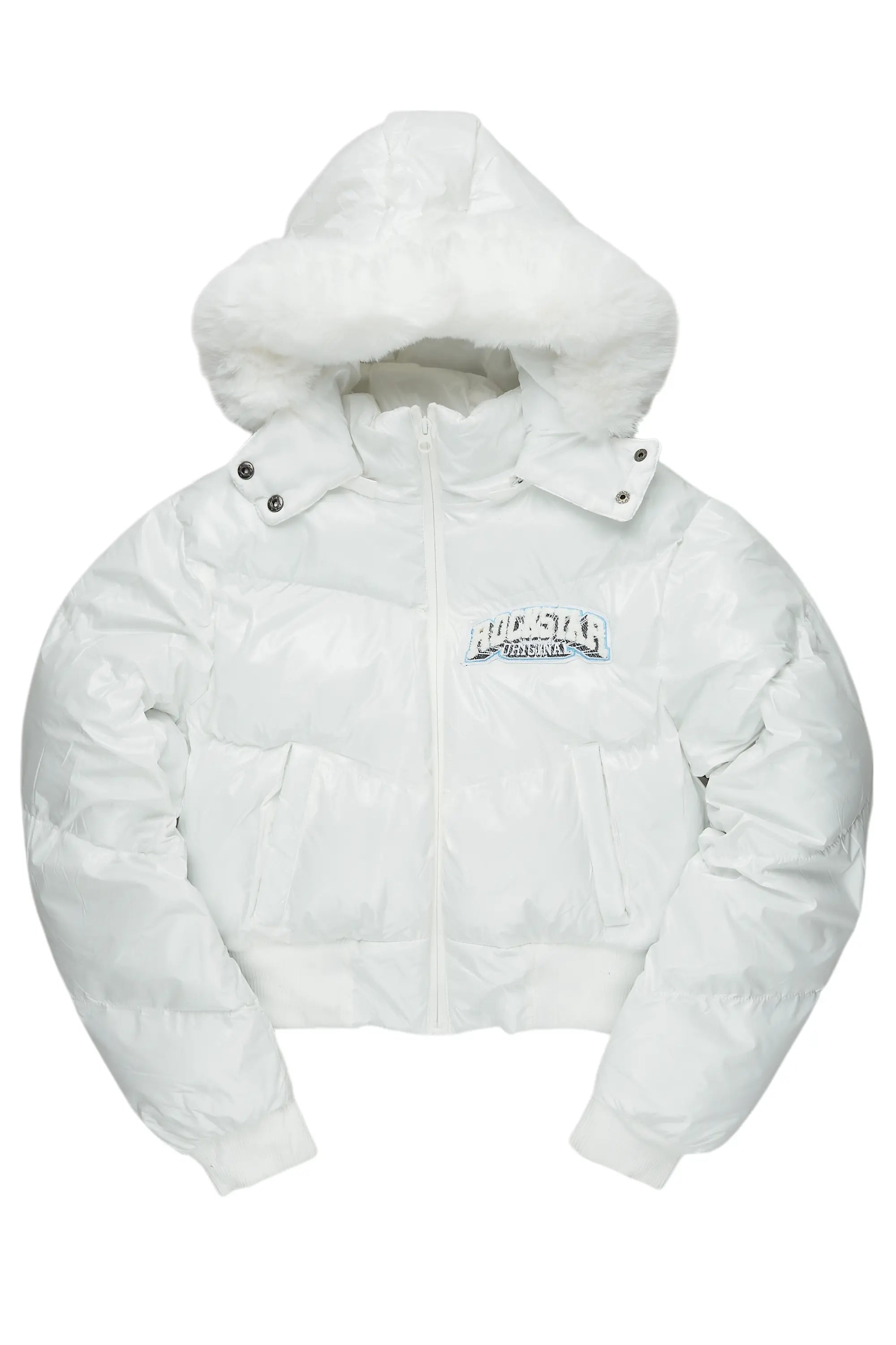 Spiritual Vitality Chrishona White Puffer Jacket
