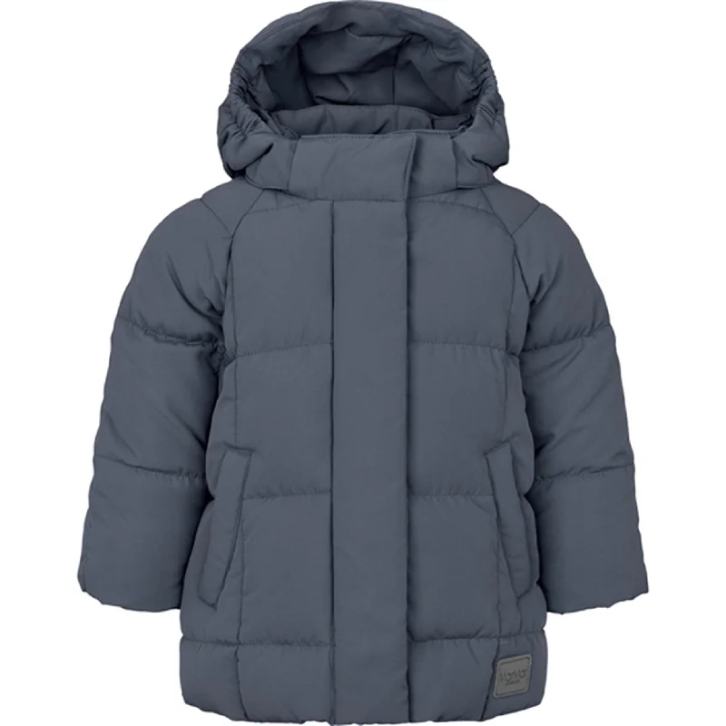 Minimal Style MarMar Omega Puffer Down Jacket Stormy Blue