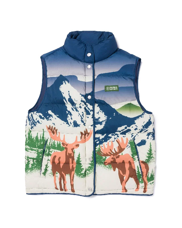 Relaxed Wear Wild Moose Women's Puffer Vest