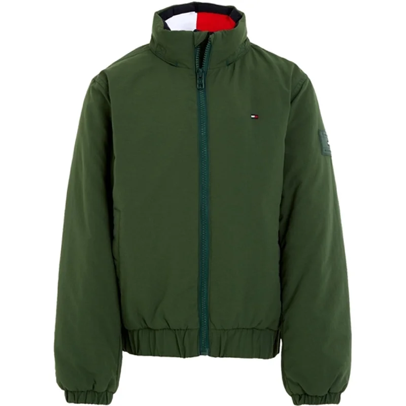 Comfortable Series Tommy Hilfiger Essential Quilted Jacket Collegiate Green