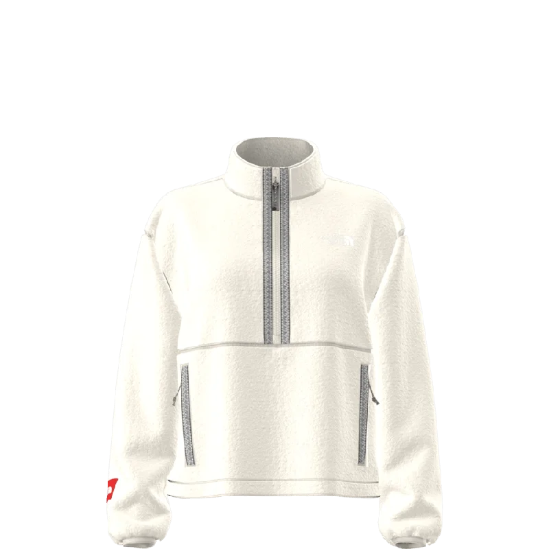 Sweet Breath The North Face Women's TNF Fleeski 1/4 Zip Pullover 2025
