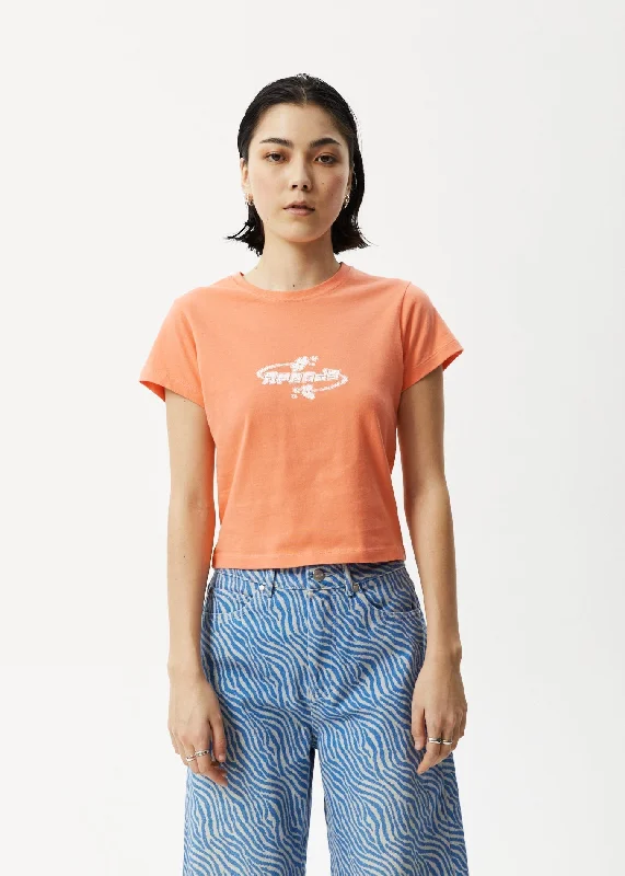 Celebrity Must-have AFENDS Womens Surf - Baby T-Shirt - Peach