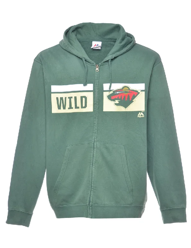 Wandering freely Majestic Wild Printed Hoodie - M