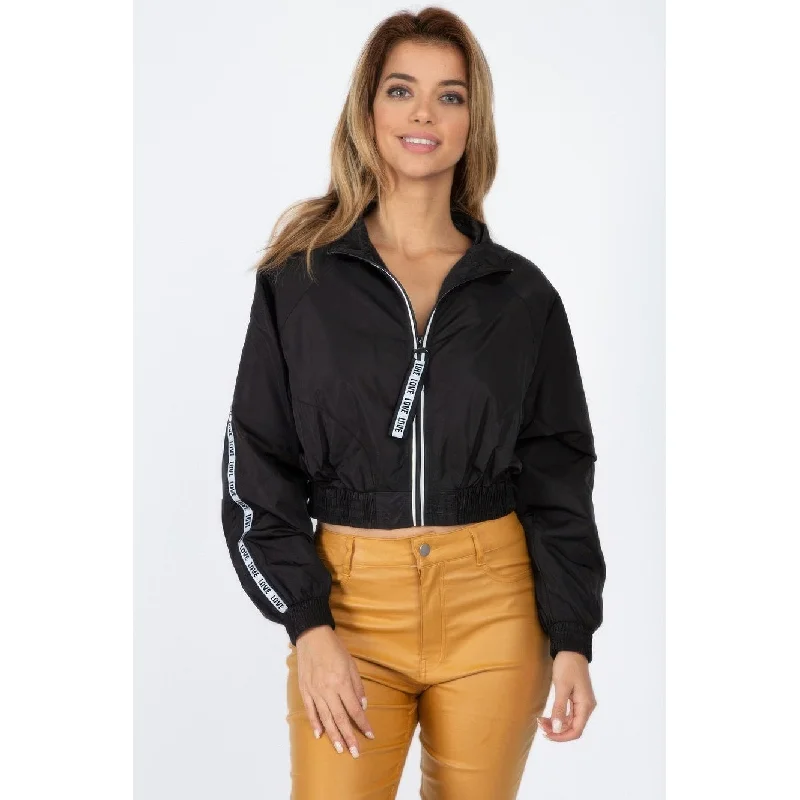 Low-key Luxury Wind Breaker Love Taping Jacket