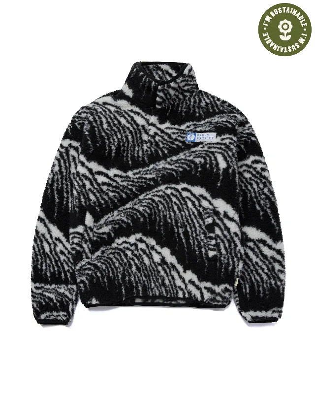 High Street Series Acadia Waves Trail High Pile Fleece
