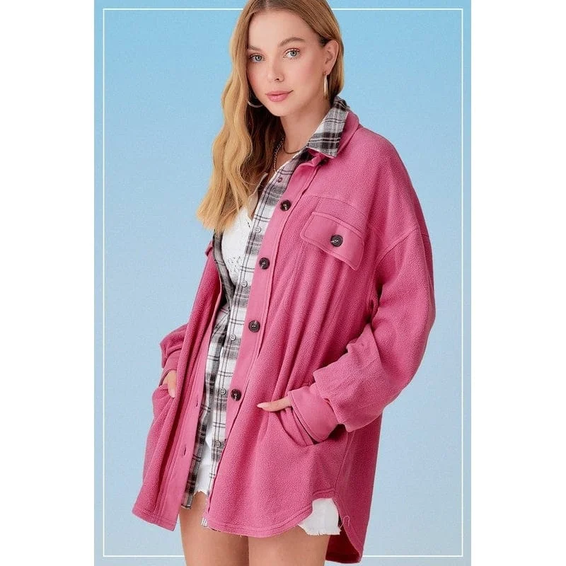 Sweet Girl Sunset Fleece Jacket