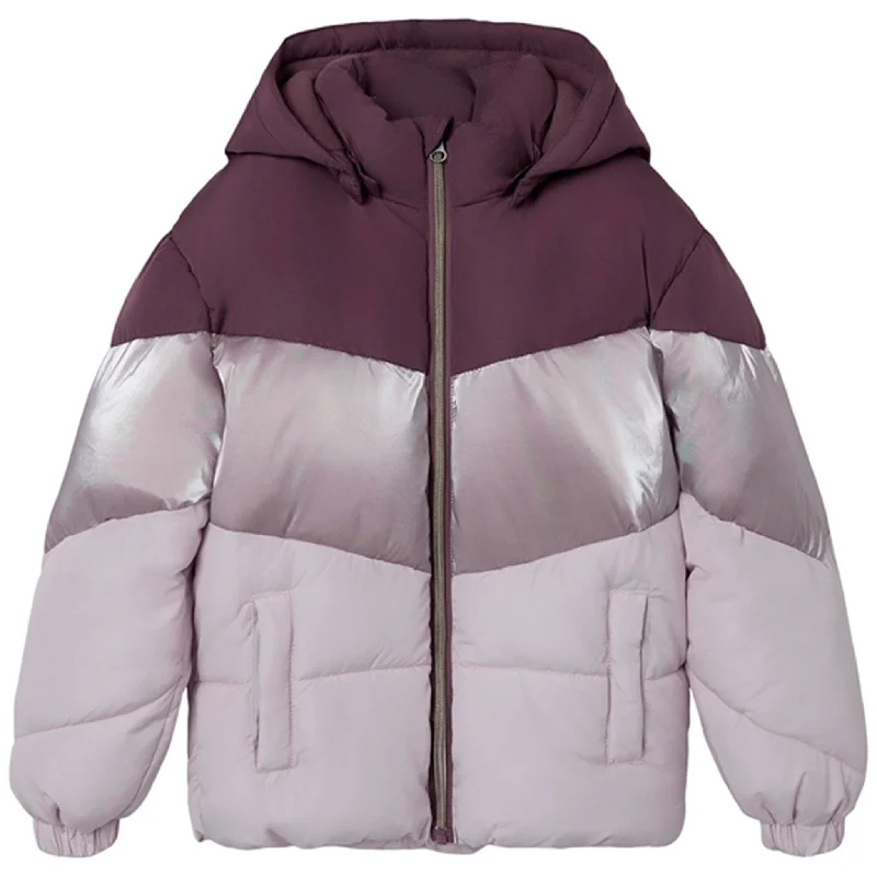 Thin Design Name it Arctic Dusk Mille Puffer Jacket Block Foil Noos