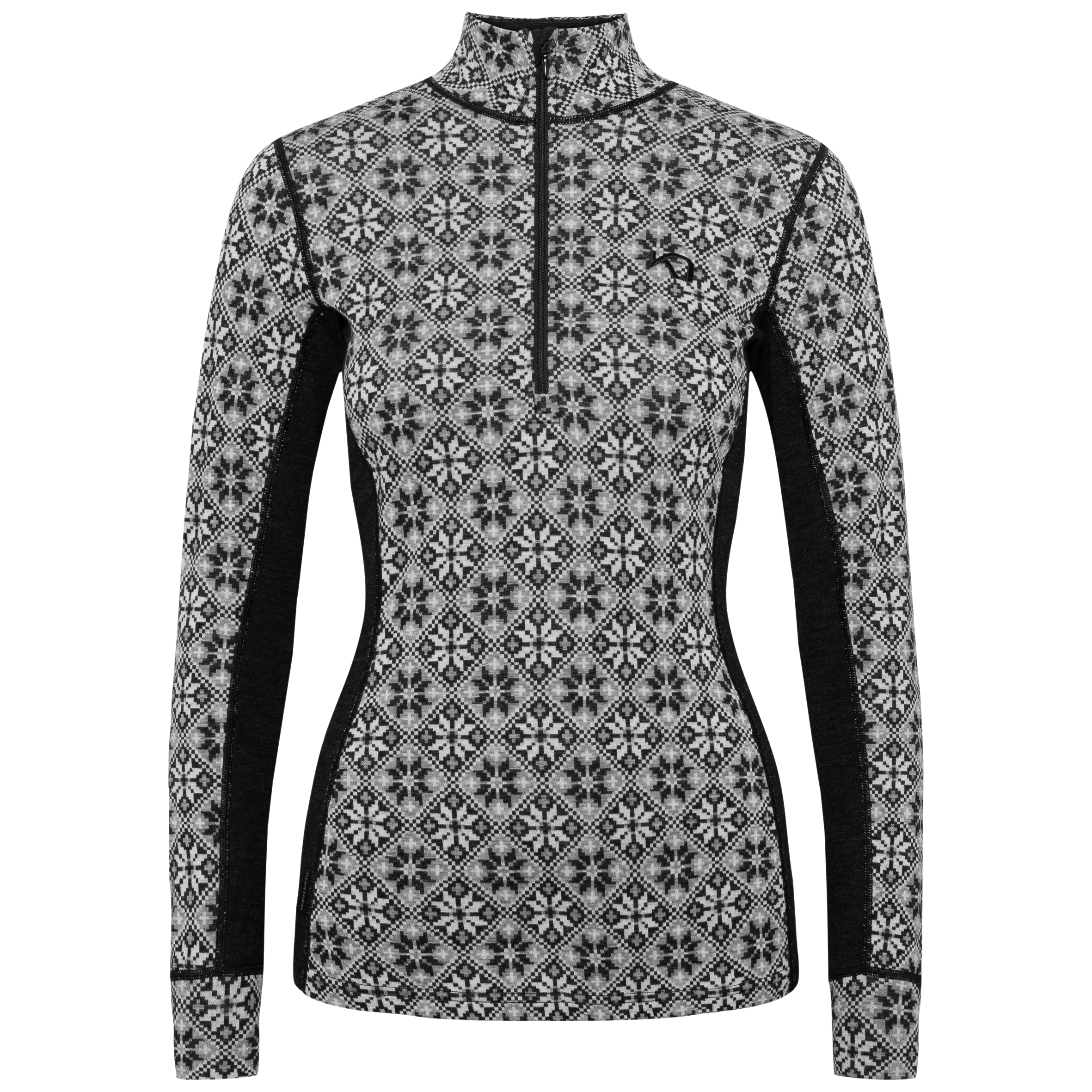 Bright Colors Kari Traa Women's Rose Half Zip Baselayer Top 2025