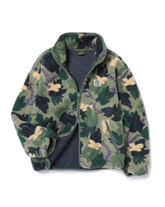 Fashionable Prints Dr. Seuss x Parks Project Camo Full Zip High Pile Fleece
