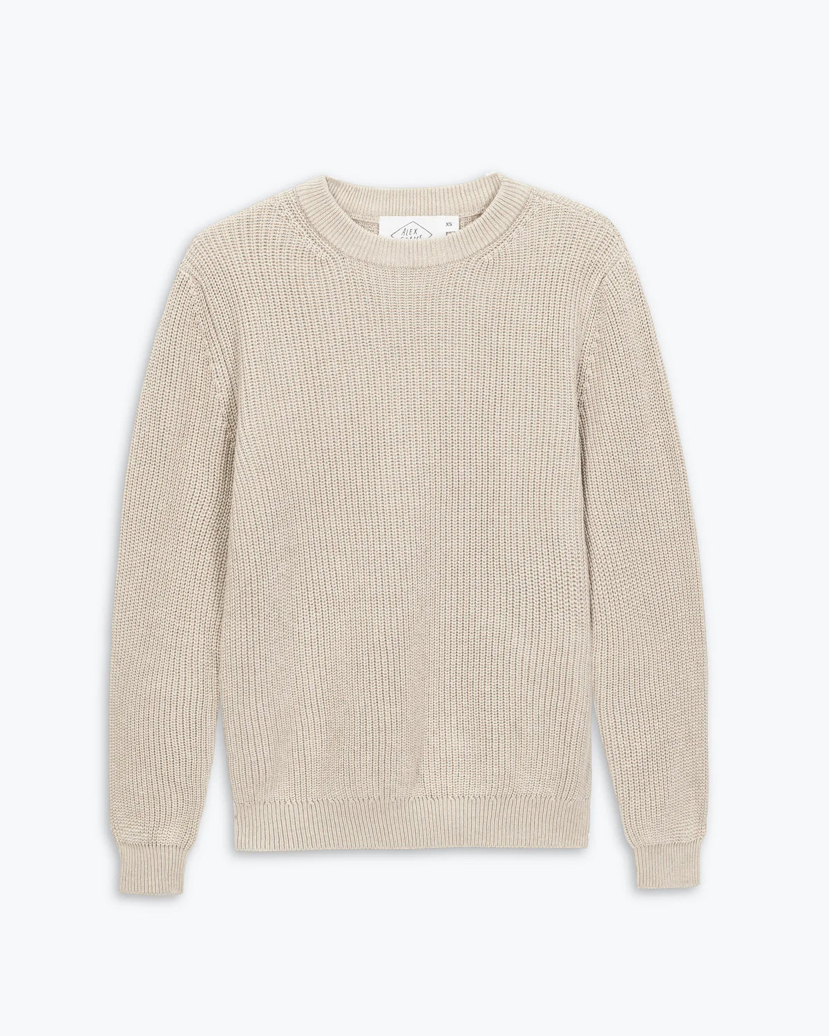 Simple Style Alex Crane Bone Bay Cotton Sweater