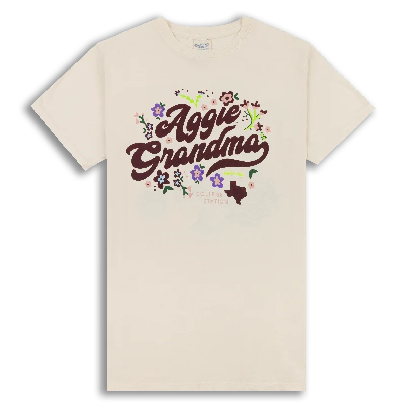 High Street Fashion Aggie Grandma Floral T-Shirt
