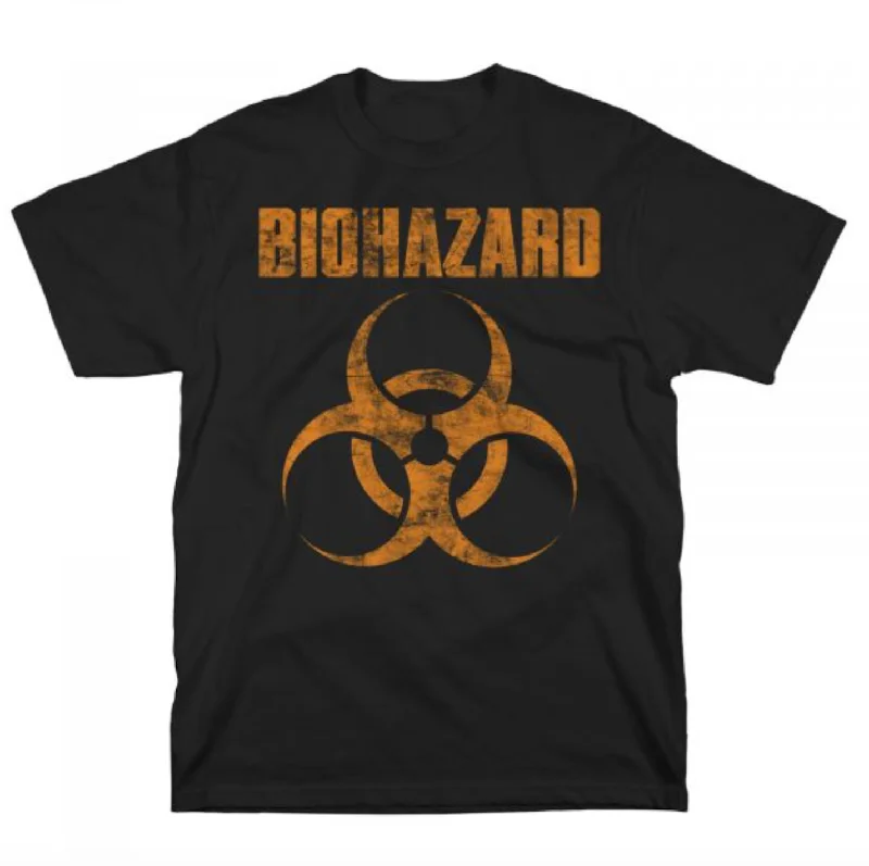 Lounge Chic Biohazard "Distressed Logo" T-Shirt