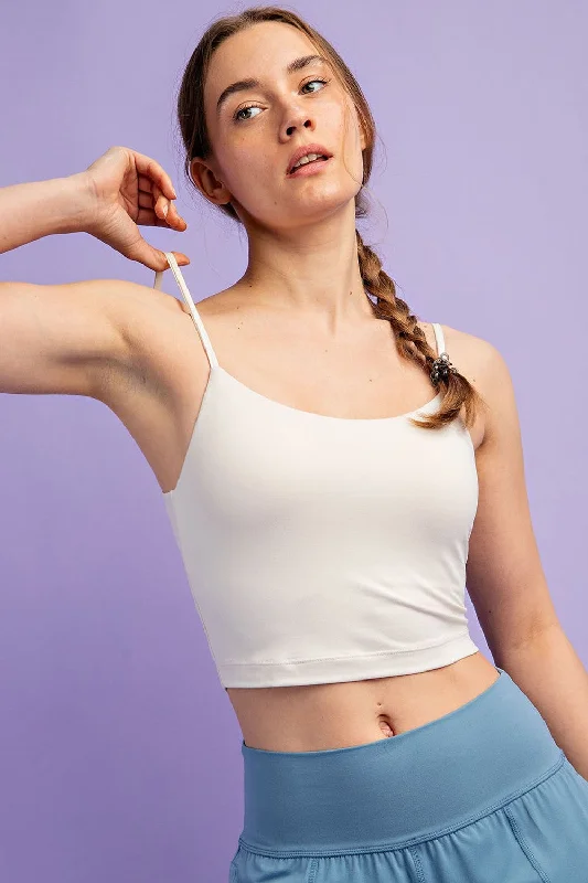Street Style Basic Perfection White Tank Top