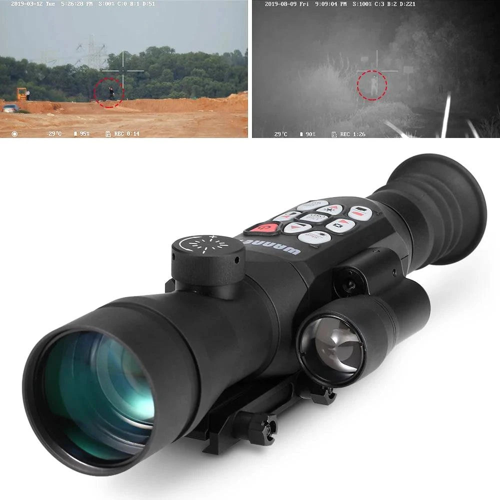 Boutique Recommendation Shimmer Full Color Night Vision Telescope Monocular Nightshot Vision Scope Digital Range Finder Computer Scope for Observation