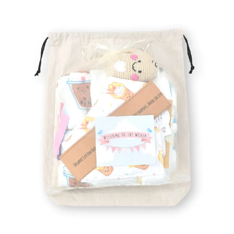 Low-key Luxury THE WEE BEAN | Baby Gift Set | Welcome to the World Gift Set | Sushi