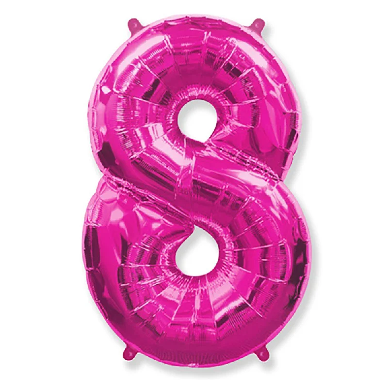 High-end Customization 42 inch NUMBER 8 - FUCHSIA