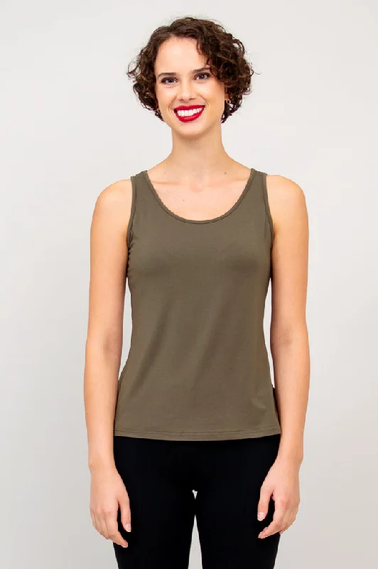 Refreshing Design Avalon Tank, Khaki, Bamboo