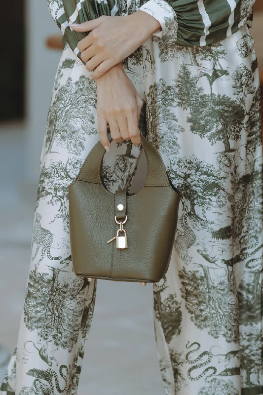 Street Cool LOCK BAG - OLIVE GREEN