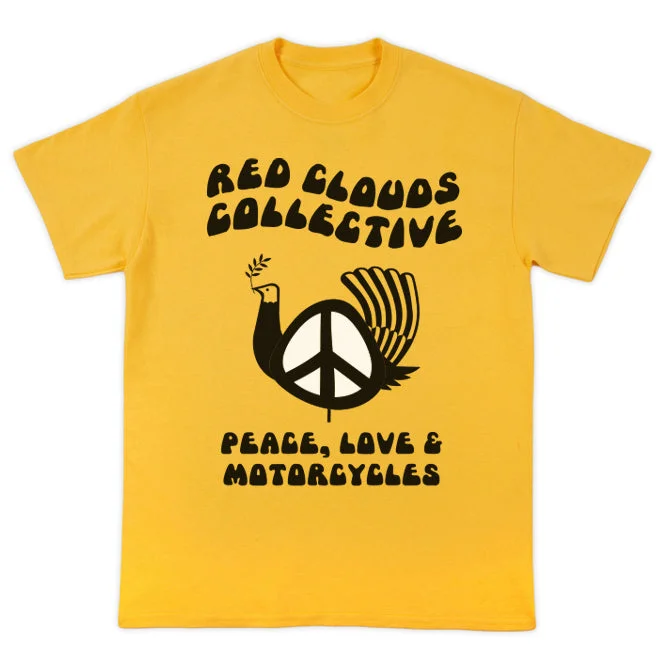 Comfortable Fashion Peace Bird Tee