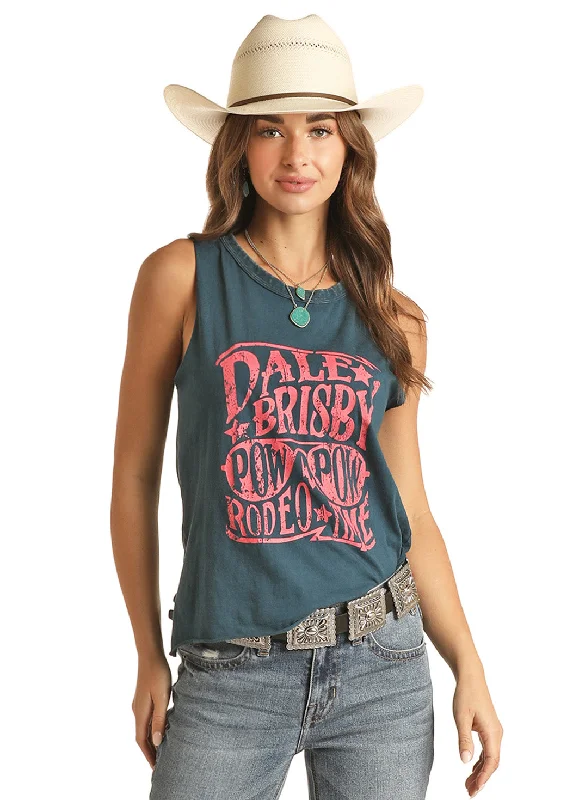 Warm Atmosphere Women's Rock & Roll Cowgirl Dale Brisby Tank #RRWT20RZMZ