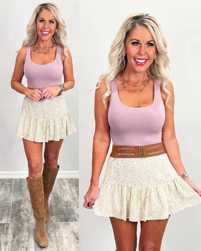 Lounge Chic Smitten With You Bodysuit - Lavender