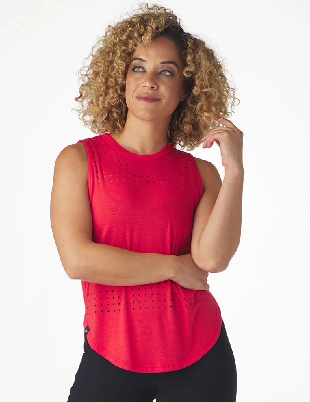 Fashionable And Versatile Mood Tank: Cherry