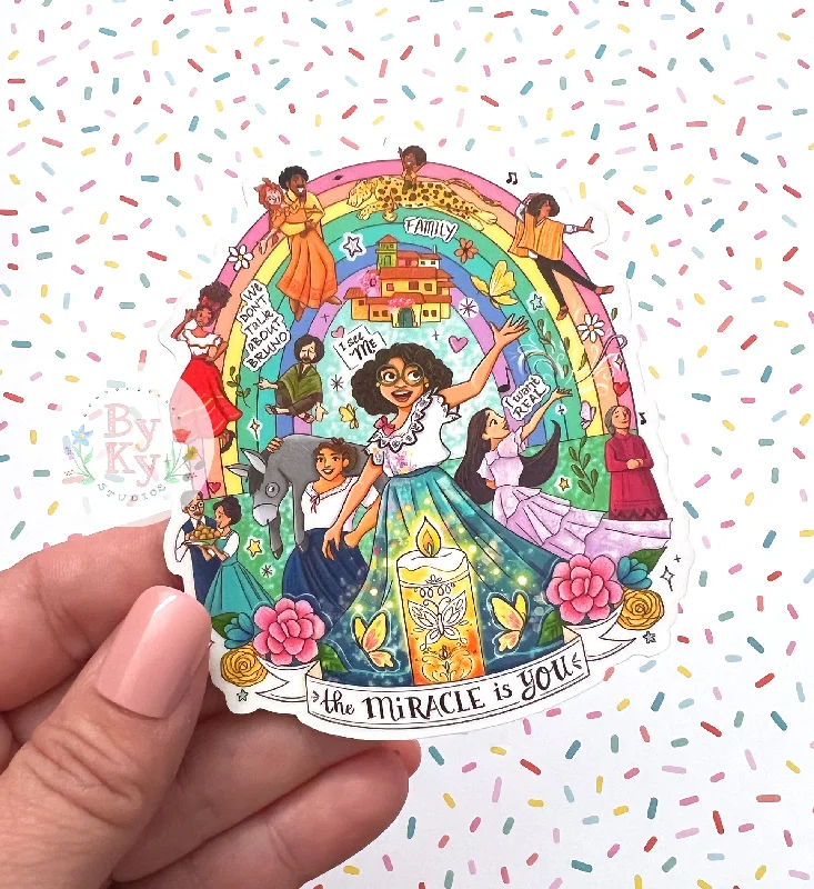 Celebrity Style Family Madrigal Vinyl Sticker