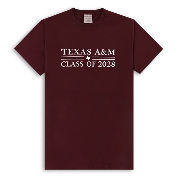 Fresh And Elegant Texas A&M Class of 2028 T-Shirt