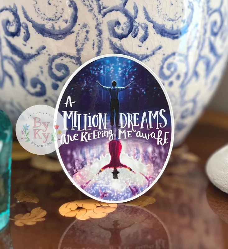 Elegant And Elegant Greatest Showman Vinyl Sticker