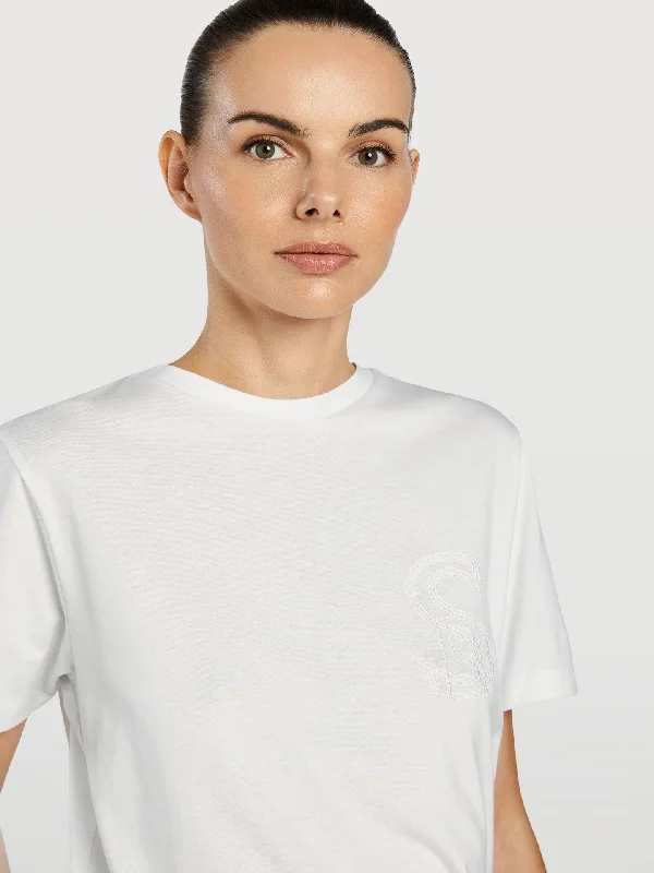 Design Must-have Chest Embroidery T-Shirt