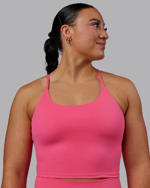High-quality Fabrics Elixir Active Tank - Carmine Rose