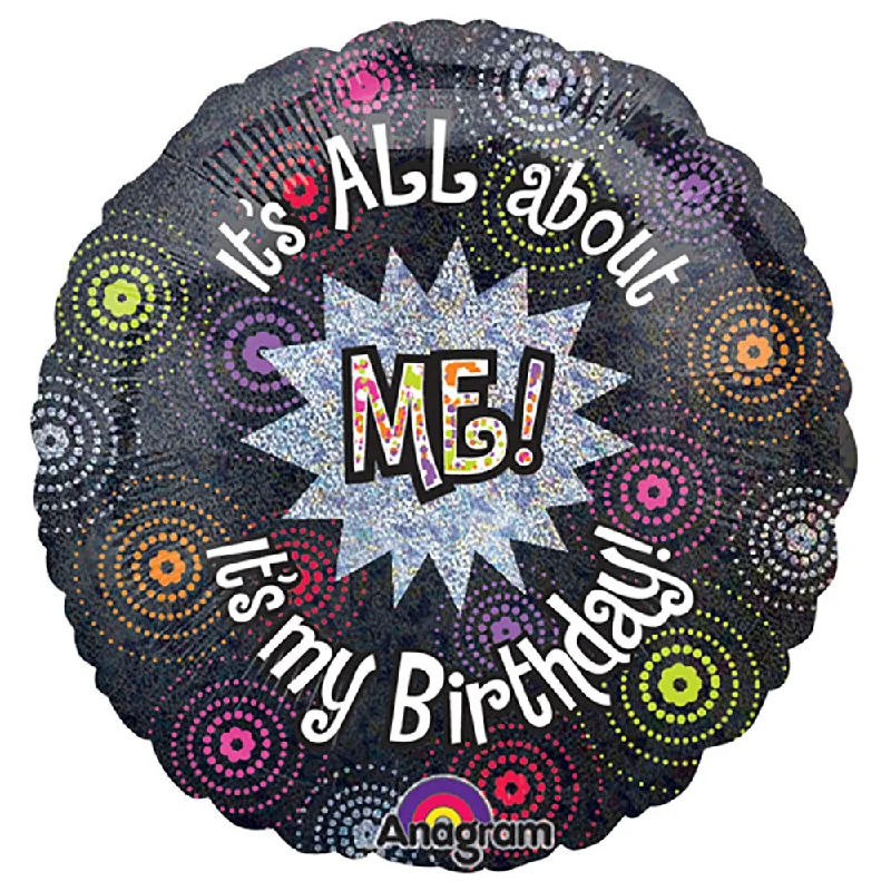 Classic Style 18 inch ALL ABOUT ME BIRTHDAY