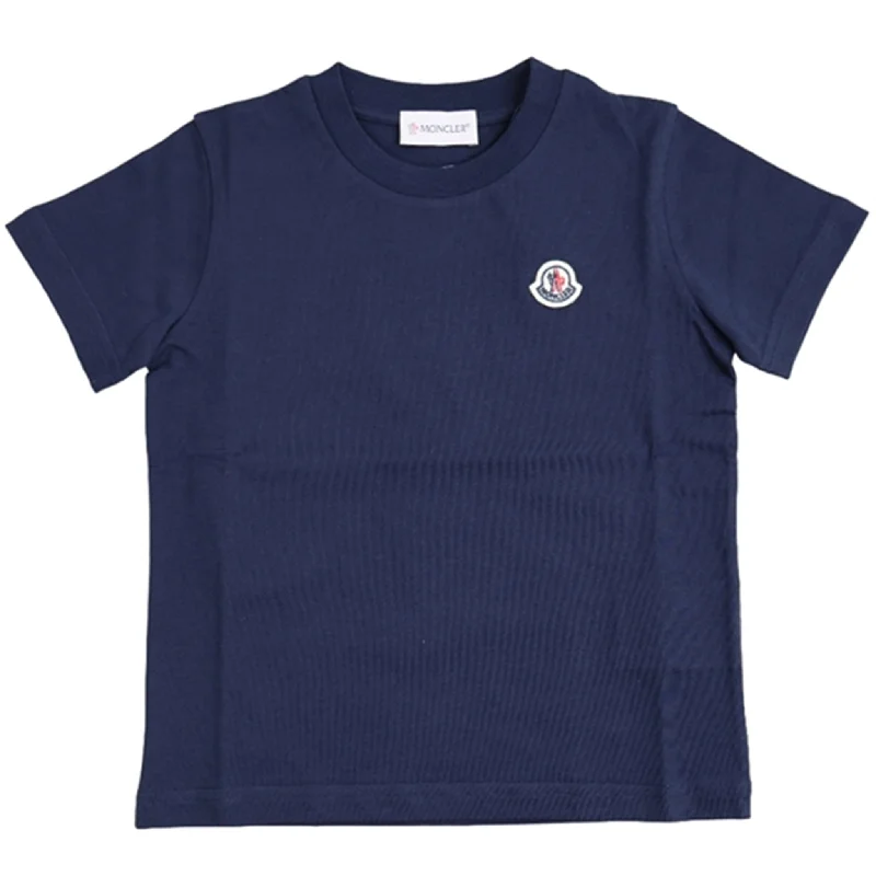 Editorial Design Moncler T-Shirt Navy