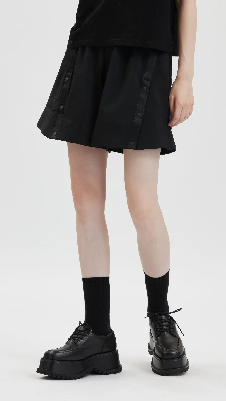 Party Wear Flare Shorts with Sport Trims