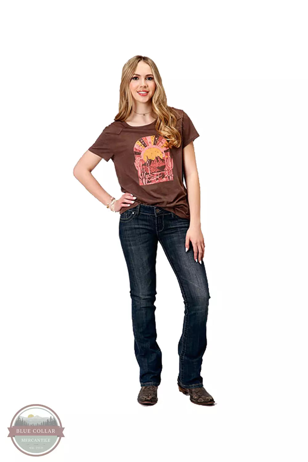 Effortless Comfort 03-039-0513-0143 BR Desert Sun Short Sleeve T-Shirt