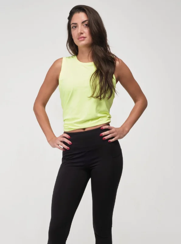 Relaxed Wear Tidal Flow Tank Top - Neon