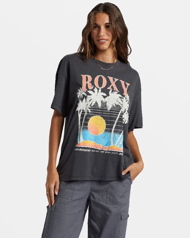 Body Design Bring The Good Vibes Oversized T-Shirt - Phantom