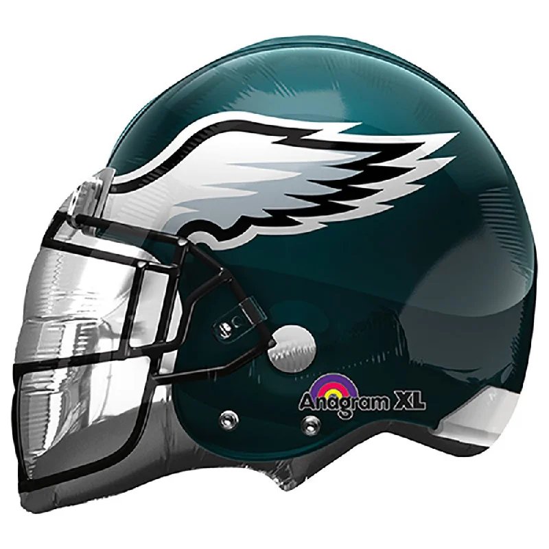 Simple Solid Color 21 inch NFL PHILADELPHIA EAGLES FOOTBALL HELMET