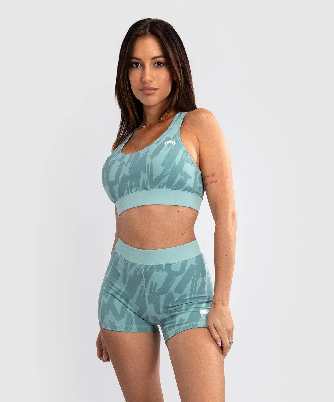 Daily Comfort Venum Graffiti Women’s Sports Bra - Aqua