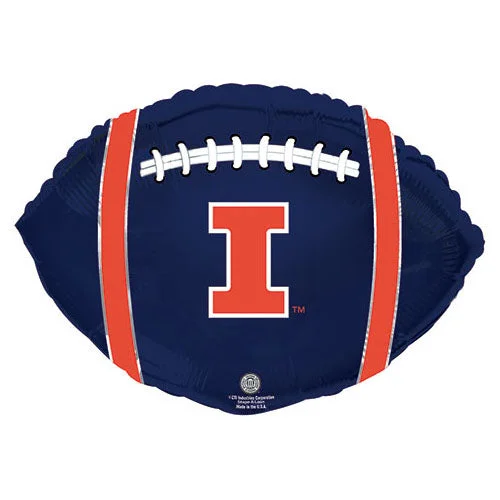 Celebrity Style 21 inch UNIVERSITY OF ILLINOIS FIGHTING ILLINI FOOTBALL