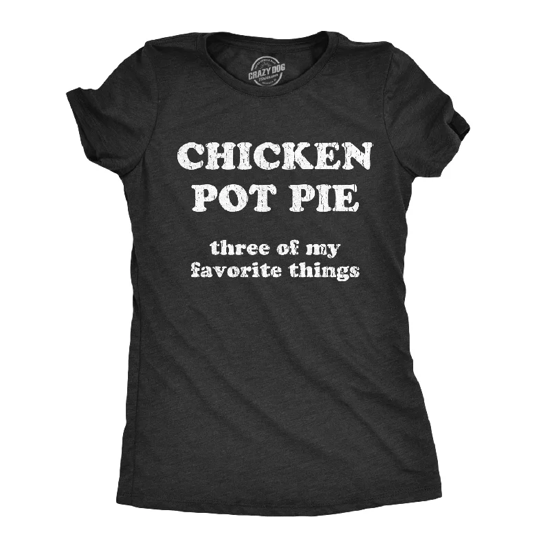 Cute Style Chicken Pot Pie Women's T Shirt