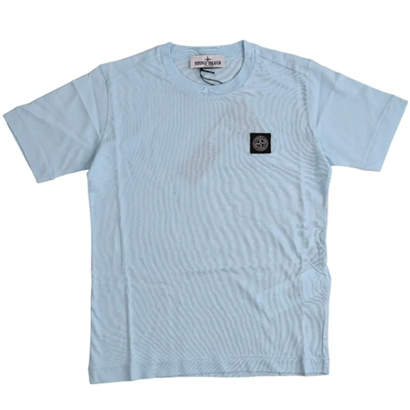 Luxe Comfort Stone Island T-shirt Sky Blue