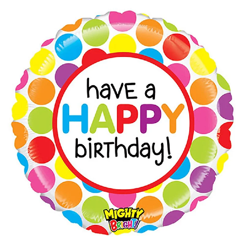 Dynamic Fashion 21 inch MIGHTY GUMBALL BIRTHDAY