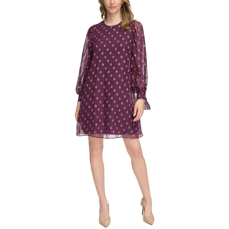 Avant-garde Design Calvin Klein - Long Sleeve Mini Dress