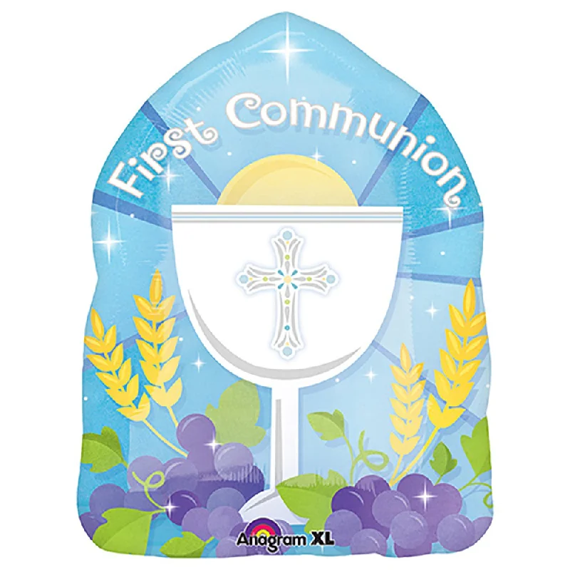 Cozy Look 18 inch BLESSED 1ST COMMUNION BLUE