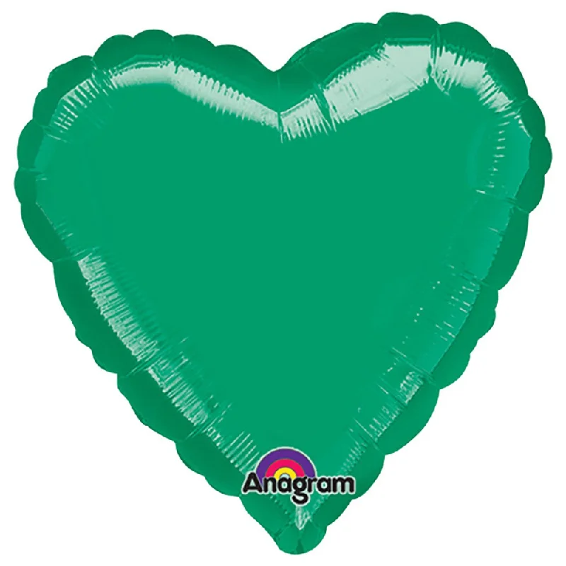 Free Design 32 inch HEART - GREEN (3 PK)