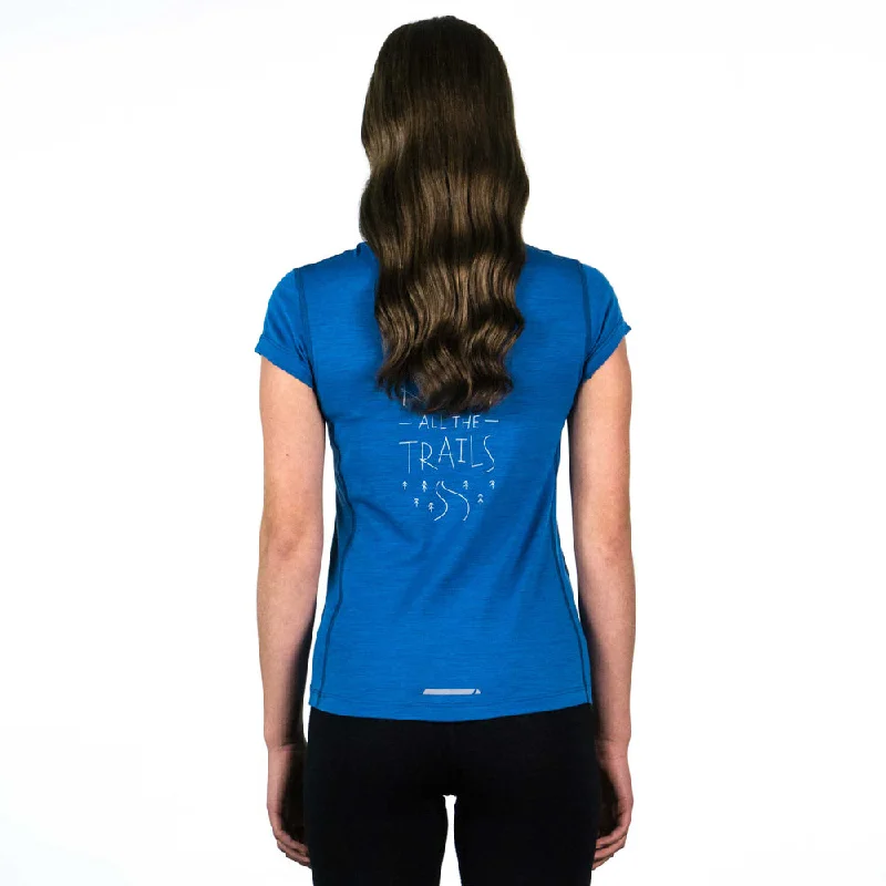 Lively And Youthful Ultra Tee - Run All The Trails Original