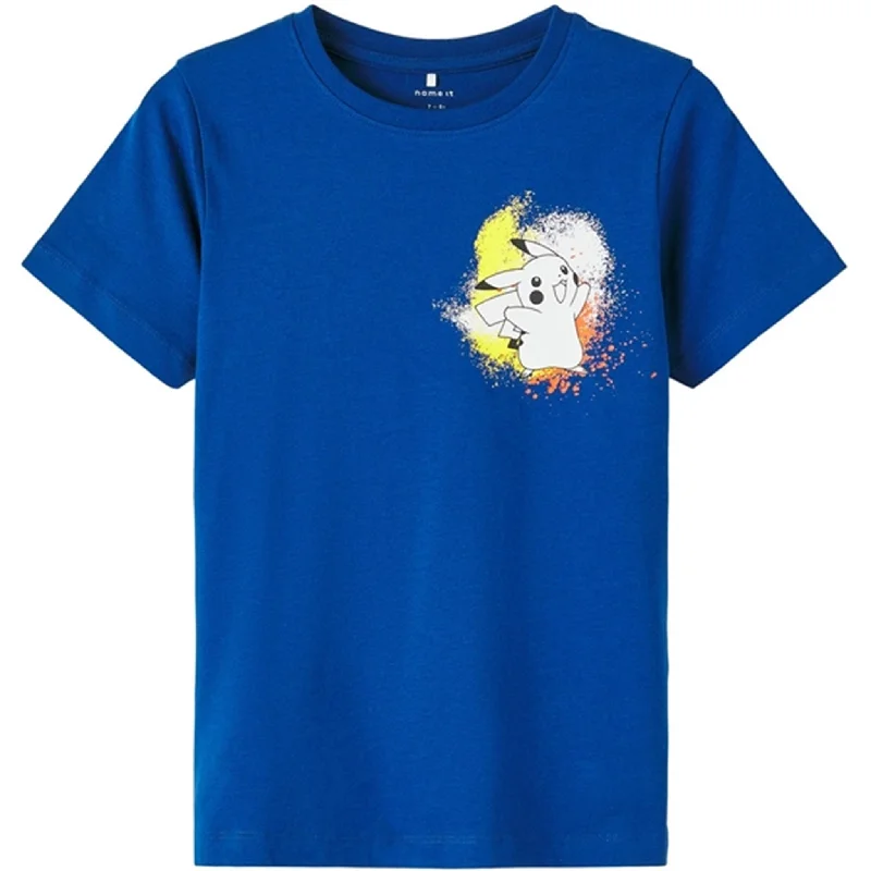Warm And Comfortable Name it True Blue Adan Pokemon T-Shirt
