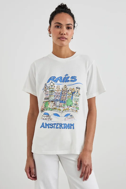 High-end Customization BOYFRIEND T-SHIRT - RAILS AMSTERDAM
