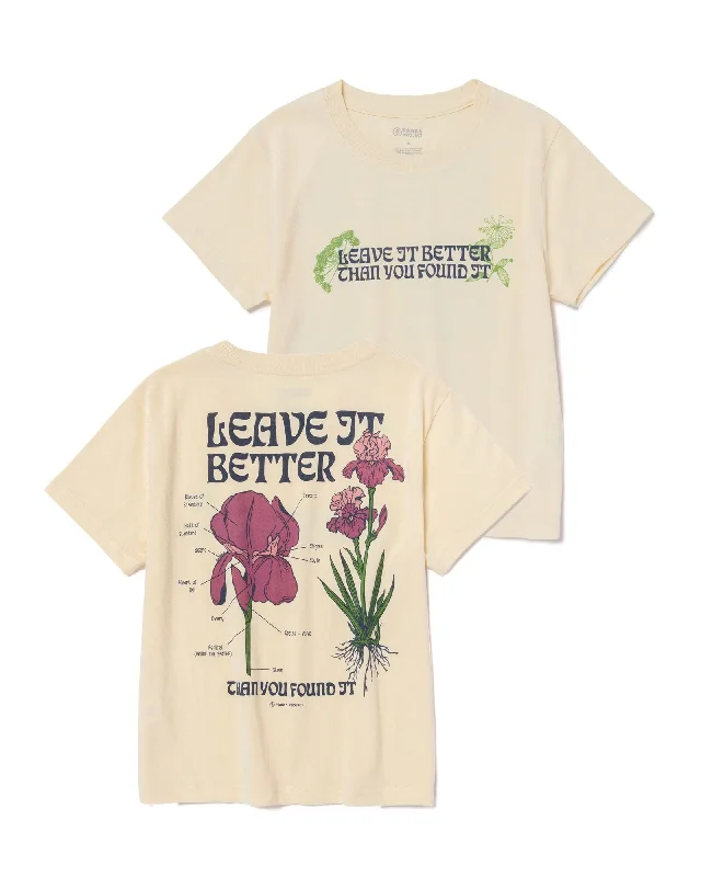 Everyday Style Leave It Better Iris Women's Baby Tee